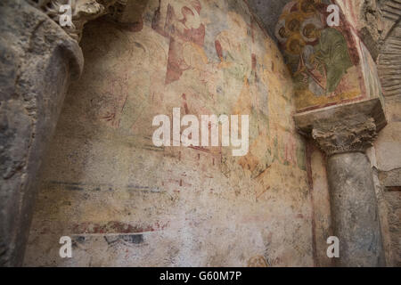 Fresko in der Kirche St. Nikolaus in Demre, Türkei Stockfoto