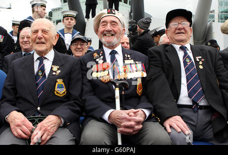 HMS Belfast Jubiläum Stockfoto