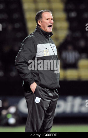 Fußball - Npower Football League One - Notts County V Preston North End - Meadow Lane Stockfoto
