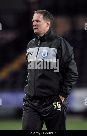 Soccer - npower Football League One - Notts County / Preston North End - Meadow Lane. Simon Grayson, Manager von Preston North End Stockfoto