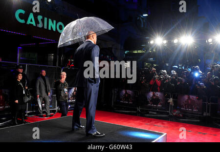Dwayne 'The Rock' Johnson kommt zur britischen Premiere von GI Joe: Retaliation im Empire Cinema in London. Stockfoto