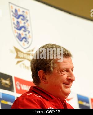 Fußball - 2014 World Cup Qualifier - Gruppe H - sanmarino V England - England-Pressekonferenz - Best Western Palace Hotel Stockfoto