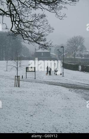 Das Wetter im Frühling März 22 Stockfoto