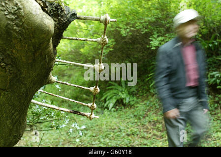 Lynmouth Flut Erinnerung-Tag Stockfoto