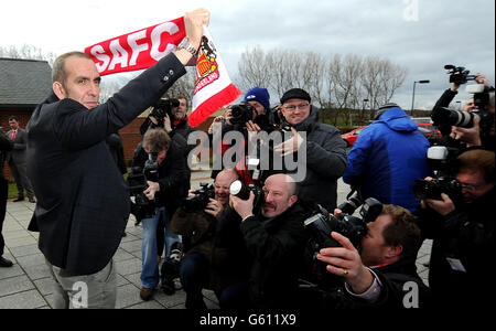 Fußball - Barclays Premier League - Paolo Di Canio Enthüllung - Academy of Light Stockfoto