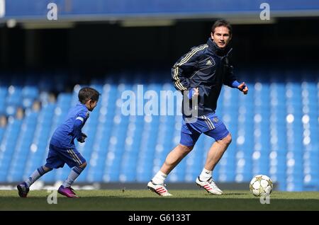 Fußball - FA Cup - Viertelfinale - Replay - Chelsea gegen Manchester United - Stamford Bridge. Frank Lampard, Chelsea Stockfoto