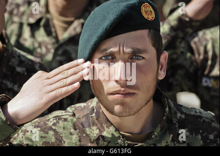 Truppen in Afghanistan Stockfoto