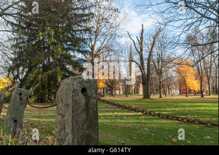 Kenyon College-Campus, Gambier, OH.  Kirche des Heiligen Geistes Stockfoto