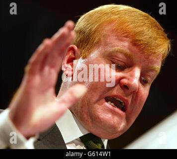 Charles Kennedy TUC Konferenz Stockfoto