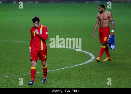 Fußball - 2014 World Cup Qualifier - Gruppe A - Wales V Kroatien - Liberty Stadium Stockfoto