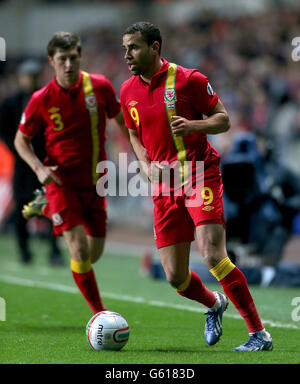 Fußball - 2014 World Cup Qualifier - Gruppe A - Wales V Kroatien - Liberty Stadium Stockfoto