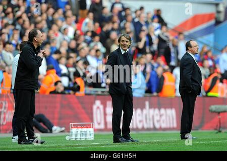 Fußball - FA-Cup - Final Semi - Chelsea gegen Manchester City - Wembley-Stadion Stockfoto