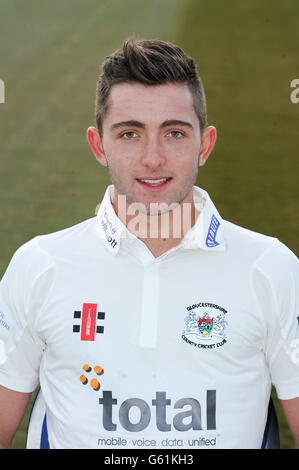 Matt Taylor vom Gloucestershire County Cricket Club während des Fotoanrufs am County Ground, Bristol. DRÜCKEN SIE VERBANDSFOTO. Bilddatum: Freitag, 5. April 2013. Bildnachweis sollte lauten: Tim Ireland/PA Wire. Stockfoto