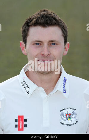 Paul Muchall vom Gloucestershire County Cricket Club während des Fotoanrufs am County Ground, Bristol. DRÜCKEN Sie VERBANDSFOTO. Bilddatum: Freitag, 5. April 2013. Bildnachweis sollte lauten: Tim Ireland/PA Wire. Stockfoto