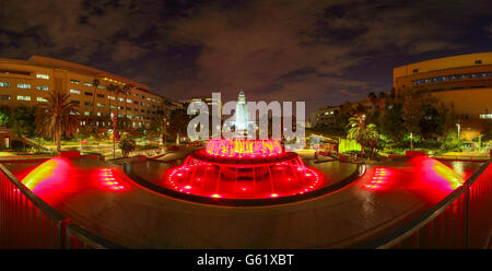 Los Angeles Downtown Panorama Stockfoto