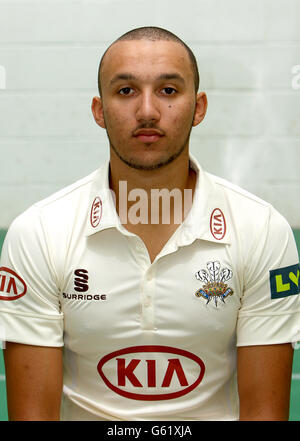 Cricket - Surrey CCC Photocall - Kia Oval. George Edwards, Surrey Stockfoto