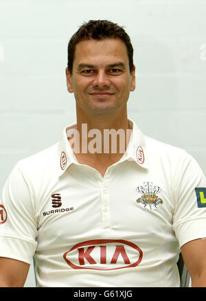 Cricket - Surrey CCC Photocall - Kia Oval. Zander de Bruyn, Surrey Stockfoto