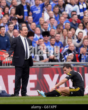 Fußball - FA-Cup - Final Semi - Chelsea gegen Manchester City - Wembley-Stadion Stockfoto