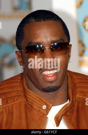 MTV Awards P Diddy Stockfoto