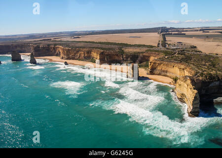 Zwölf Apostel in der Nähe von Melbourne Australien Stockfoto