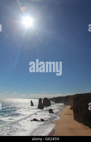 Zwölf Apostel in Australien Stockfoto