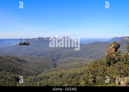 Seilbahn in Blue Mountains National Park in der Nähe von Sydney Australia Stockfoto