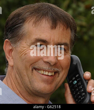 Allan Todd findet Ohnmacht Heilung Stockfoto