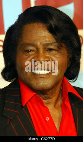 Der legendäre James Brown bei den MTV Video Music Awards, Radio City Music Hall, New York, USA.james Brown Stockfoto