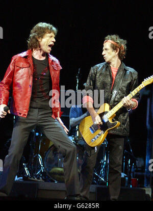 Sir Mick Jagger Stockfoto