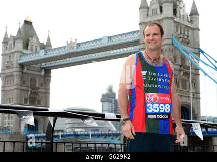 Leichtathletik - 2013 Virgin London Marathon - Promis Photocall - Tower Hotel Stockfoto