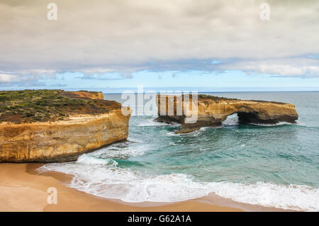 Zwölf Apostel Strand Australi Stockfoto