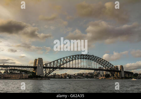 Sydney Harbour Bridge in Australien Stockfoto
