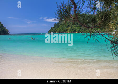SAPI Island Beach in Kota Kinabalu malaysia Stockfoto