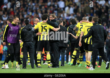 Fußball - UEFA Champions League - Halbfinale-Finale - Rückspiel - Real Madrid V Borussia Dortmund - Santiago Bernabeu Stockfoto