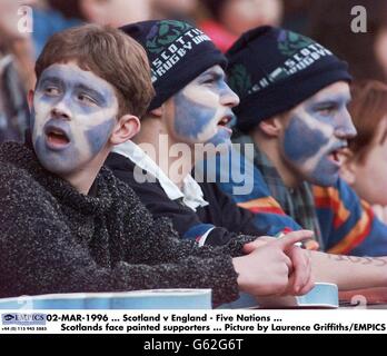 Rugby-UNION - Five Nations Championships - Schottland V England Stockfoto