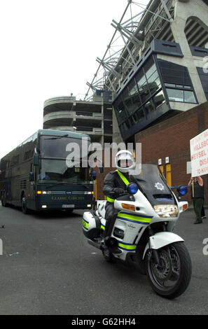UEFA untersucht das gälische Atheletics Verein Stadion Stockfoto