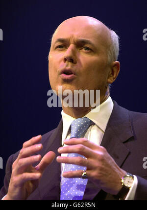 Iain Duncan Smith Tory Konferenz Stockfoto