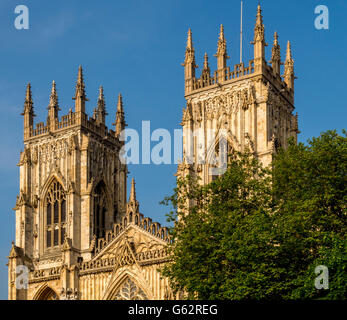 York Minster (West), York, UK. Stockfoto