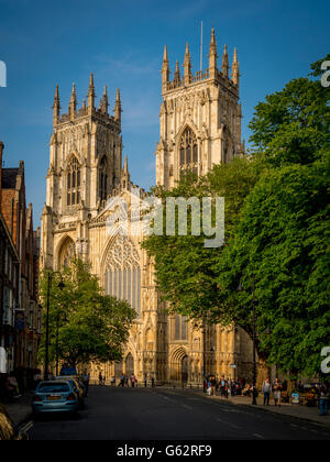 York Minster (West), York, UK. Stockfoto