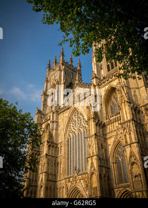 York Minster (West), York, UK. Stockfoto