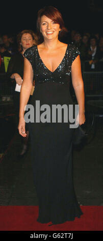 Davina McCall - Television Awards Stockfoto