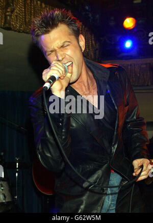 Darren Tag Cafe de Paris Stockfoto