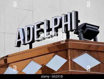 Theater Stock - London. Blick auf das Adelphi Theater in Strand, im Zentrum von London. Stockfoto