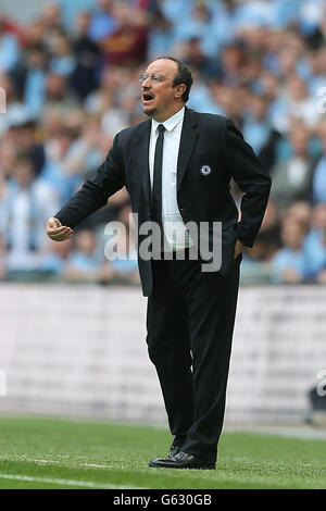 Fußball - FA-Cup - Final Semi - Chelsea gegen Manchester City - Wembley-Stadion Stockfoto