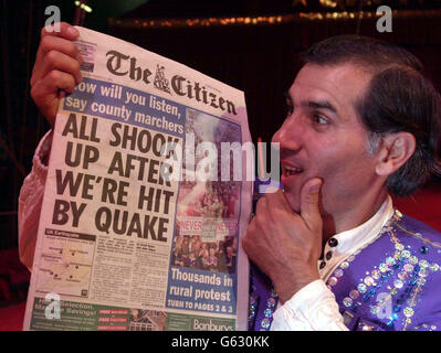 Moskauer Staatszirkus - Khamdoulaev Stockfoto