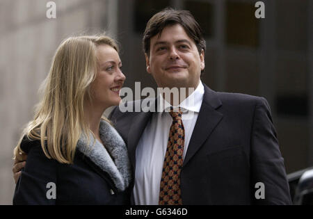 David Shayler vor Gericht Stockfoto