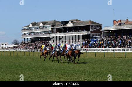 Pferderennen Sie-2013 Korallen schottische Grand National - Tag eins - Ayr Racecourse Stockfoto