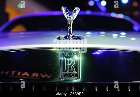 Rolls-Royce bei Harrods Stockfoto