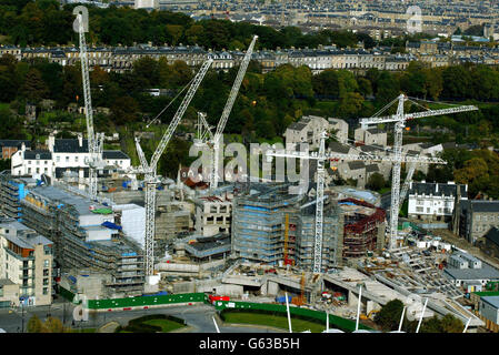 Schottisches Parlament Stockfoto