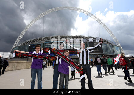 Fußball - FA Vase - Finale - Spennymoor Stadt V Tunbridge Wells - Wembley-Stadion Stockfoto